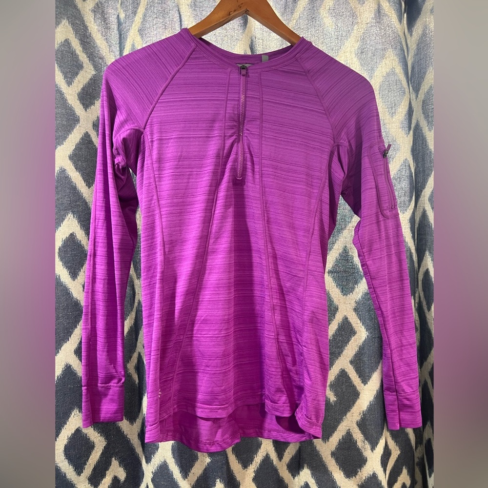 Athleta Pacífica UPF Top 2 Purple Size S